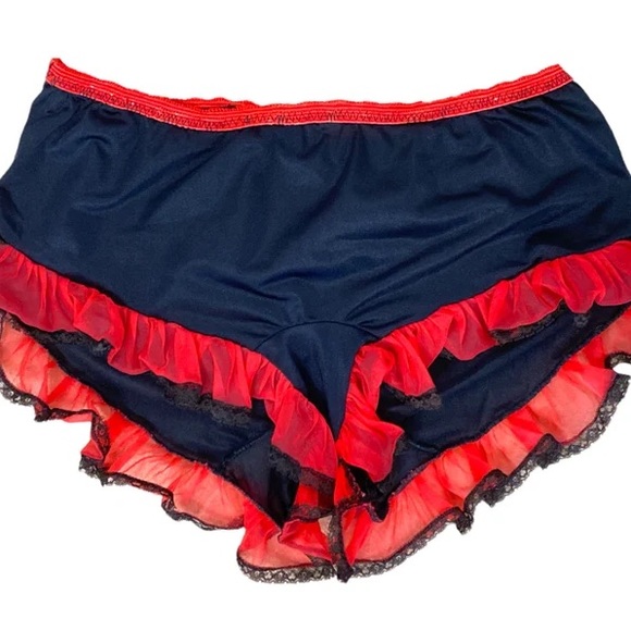 Lingerie Shorts 70s Shorts Hot Pants High Waist Shorts High Rise Hotpants - Picture 3 of 7